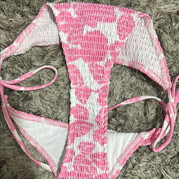 Pink Floral Bikini Set size small - Picture 5 of 5